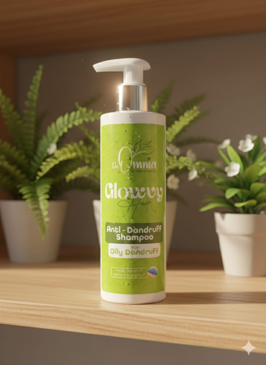 Glowvy Anti-Dandruff Shampoo for Oily Dandruff